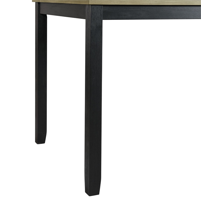 Picket House Furnishings Kona Black 5PC Counter Height Dining Set