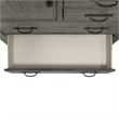 Picket House Furnishings Montauk Solid Wood 5-Drawer Gentleman's Chest in Gray