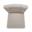 Picket House Furnishings Landon Tufted Fabric Upholstered Chair Set in Natural