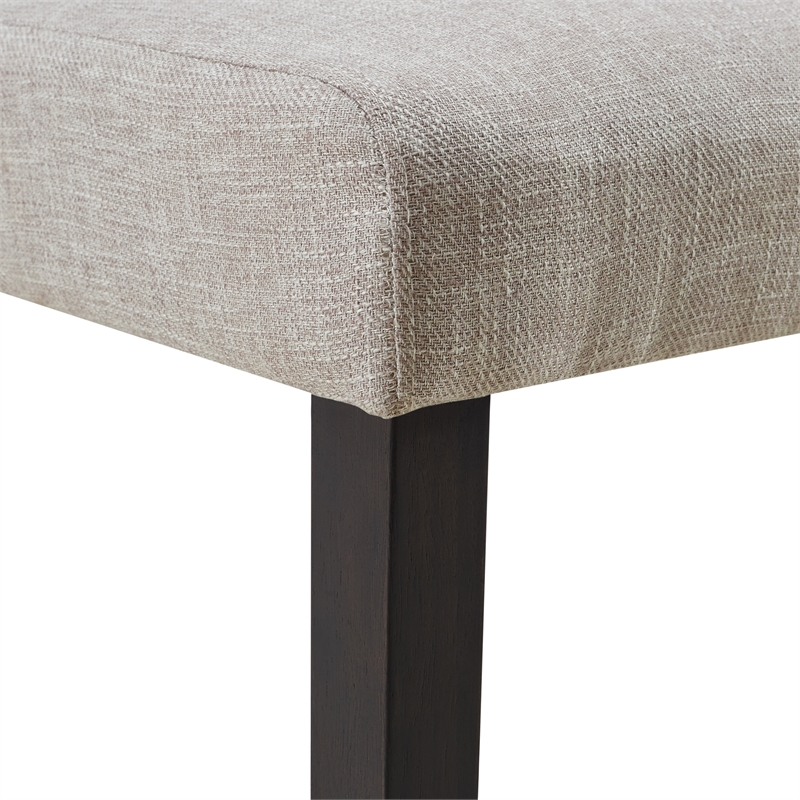 Picket House Furnishings Landon Tufted Fabric Upholstered Chair Set in Natural