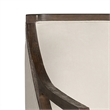 Picket House Furnishings Dayna Beige Accent Chair with Brown Frame