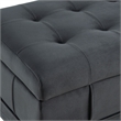 Picket House Furnishings Jude Tufted Storage Ottoman