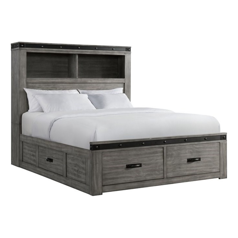 Picket House Furnishings Montauk Youth Full Platform Storage Bed