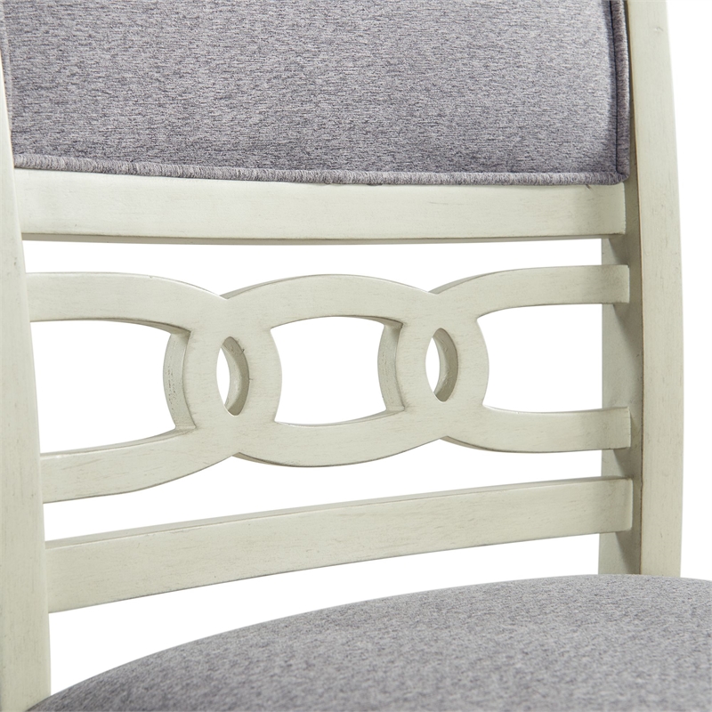 Taylor Counter Height 5PC Dining Set-Table and Four Side Chairs in Bisque