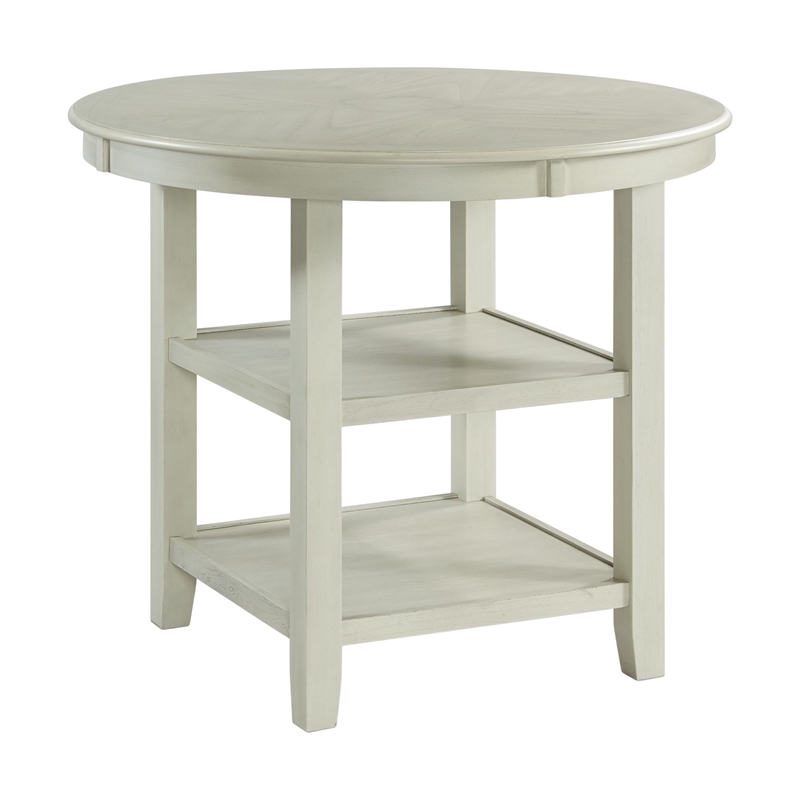 Taylor Counter Height 5PC Dining Set-Table and Four Side Chairs in Bisque