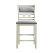 Taylor Counter Height 5PC Dining Set-Table and Four Side Chairs in Bisque