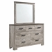 Dresser and Mirror