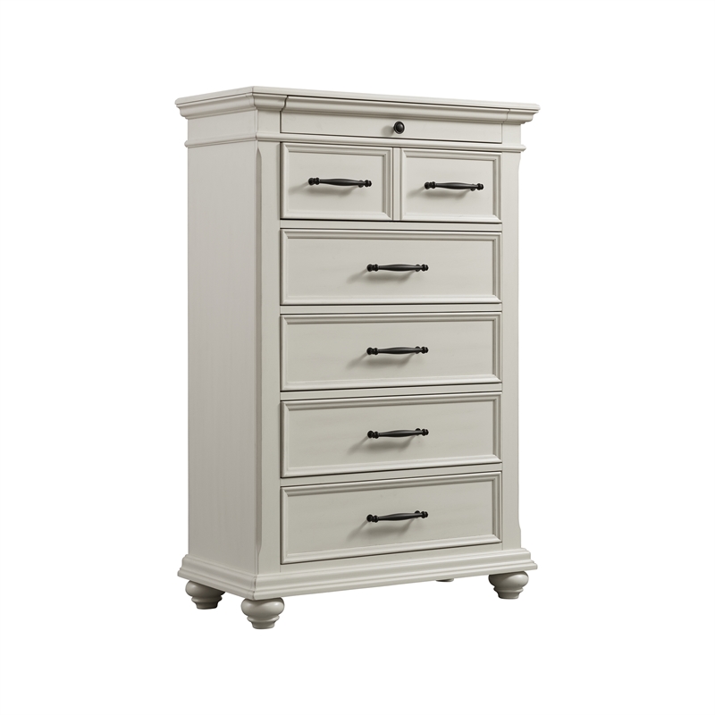 Picket House Furnishings Brooks Queen Platform Storage 6PC Bedroom Set