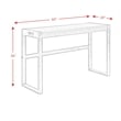 Picket House Furnishings Enrico Multipurpose Bar Table Set in Walnut