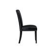 Picket House Furnishings Pia Faux Leather Side Chair Set in Black