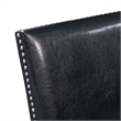 Picket House Furnishings Pia Faux Leather Side Chair Set in Black