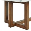 Picket House Furnishings Meyers 2PC Occasional Marble Table Set in White