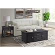 Picket House Furnishings Kahlil 2-Drawer Coffee Table with Lift Top