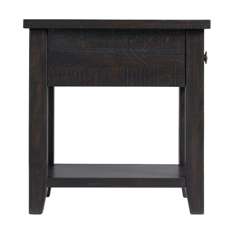 Picket House Furnishings Kahlil 1-Drawer Chairside Table with USB