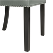 Picket House Furnishings Pia Faux Leather Dining Side Chair Set in Grey