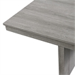 Picket House Furnishings Dawson Coffee Table with Four Storage Stools in Gray