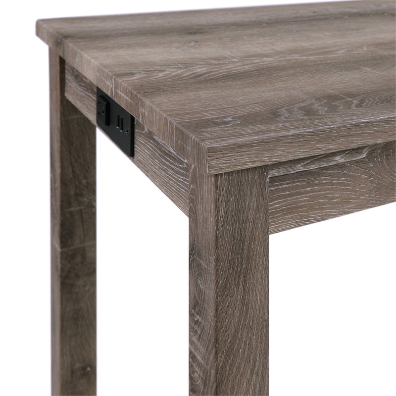 Picket House Furnishings Turner Multipurpose Bar Table Set in Grey