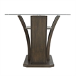 Picket House Furnishings Simms Rectangular Counter Table in Walnut