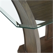 Picket House Furnishings Simms Rectangular Counter Table in Walnut