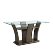 Picket House Furnishings Simms Rectangular Counter Table in Walnut