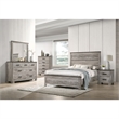 Picket House Furnishings Adam Full Panel 5PC Bedroom Set in Gray