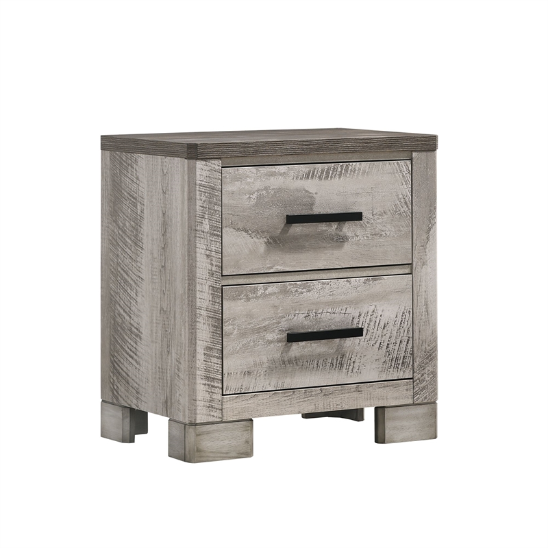 Picket House Furnishings Adam Full Panel 5PC Bedroom Set in Gray