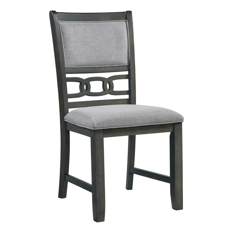 Picket House Furnishings Taylor Standard Height Side Chair Set in Gray