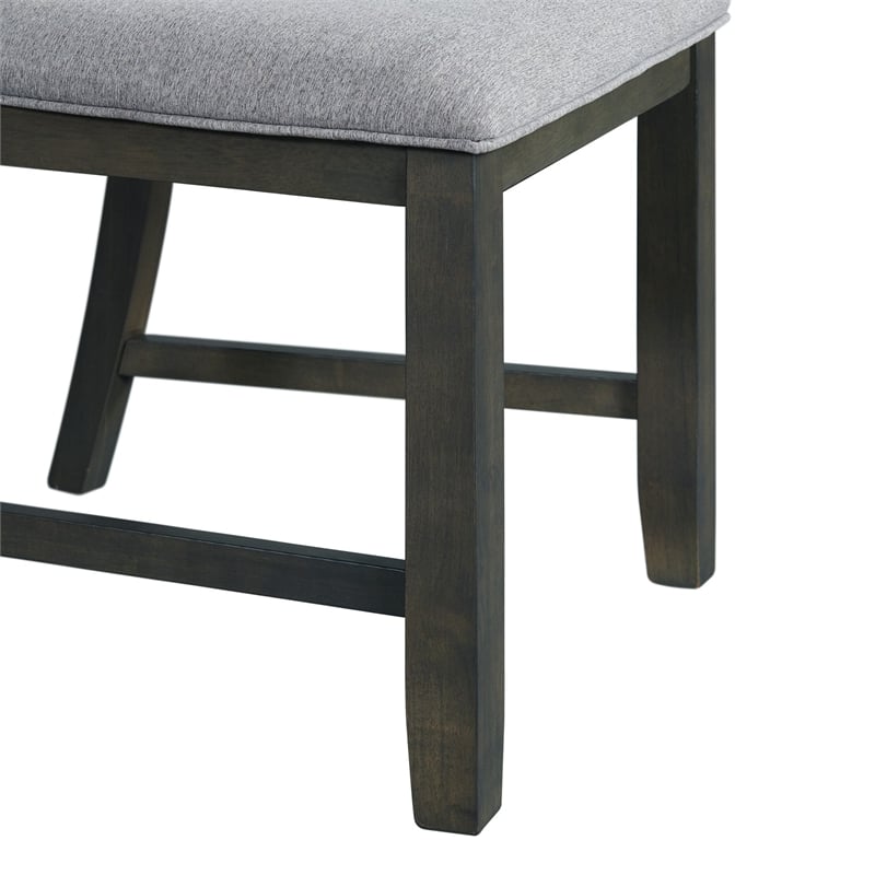 Picket House Furnishings Taylor Standard Height Side Chair Set in Gray
