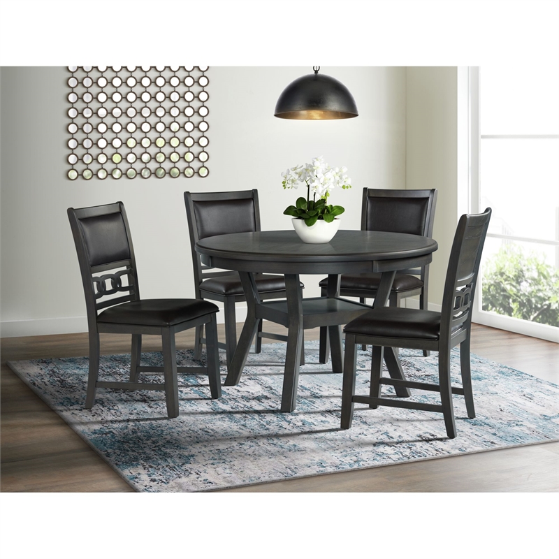 Picket House Furnshings Wood Furnishings Taylor Dining Table in Gray