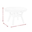 Picket House Furnshings Wood Furnishings Taylor Dining Table in Gray