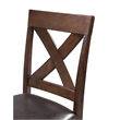 Picket House Furnishings Alexa Counter Height Side Chair Set in Cherry