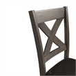 Picket House Furnishings Alexa Standard Height Side Chair Set in Gray