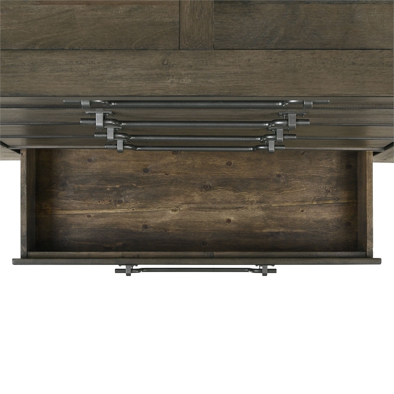 Picket House Furnishings Memphis King Panel 3PC Bedroom Set in Grey