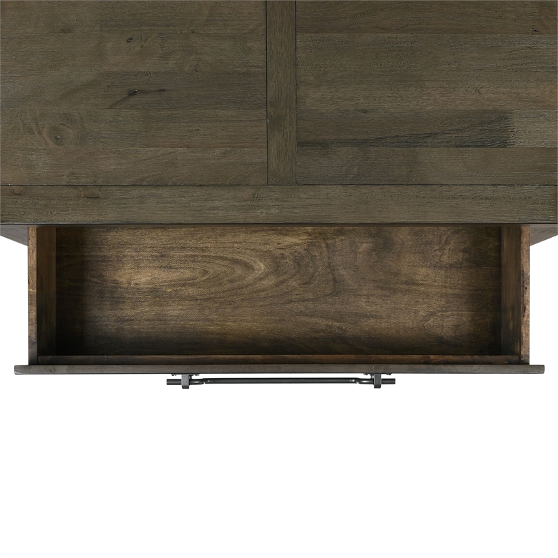 Picket House Furnishings Memphis King Panel 3PC Bedroom Set in Grey