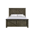 Picket House Furnishings Memphis Queen Panel 3PC Bedroom Set in Grey
