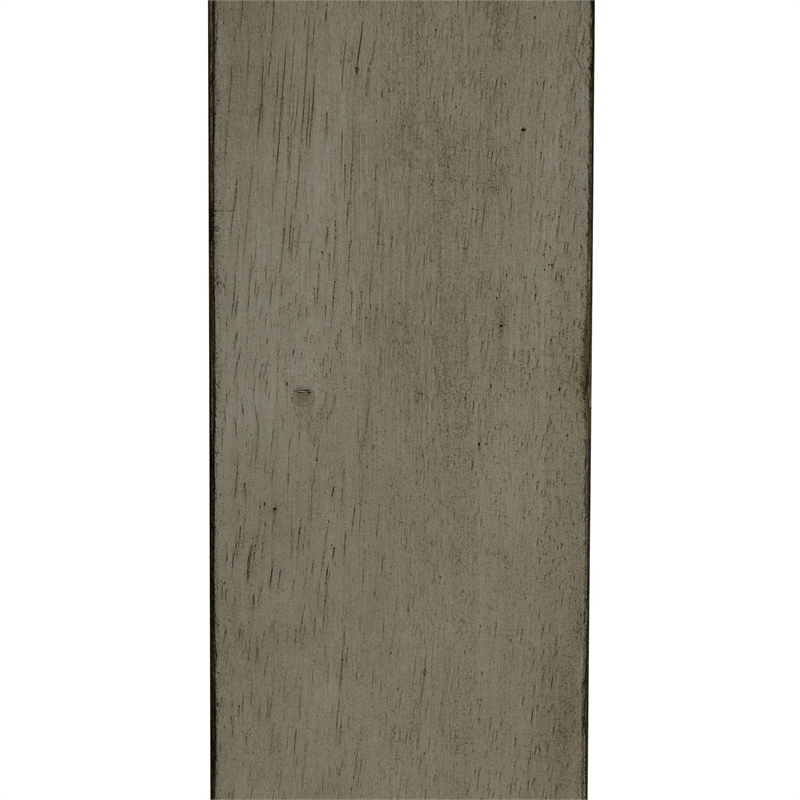 Picket House Furnishings Graham Square End Table in Gray