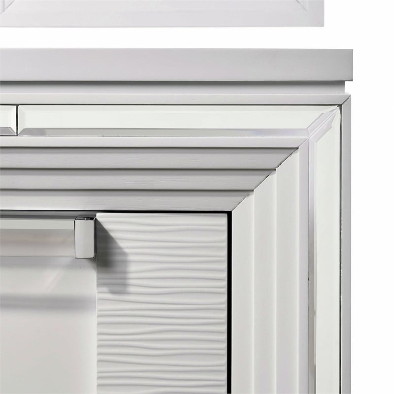Picket House Furnishings Charlotte 3PC Vanity Set in White