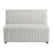 Picket House Furnishings Rizzo Dining Bench in Beige Linen