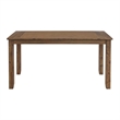 Picket House Furnishings Hester Counter Bench - Upholstered Back in Grey