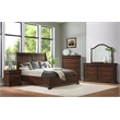 Picket House Furnishings Stark Wood 5-Drawers Bedroom Chest in Cherry