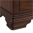 Picket House Furnishings Stark Wood 5-Drawers Bedroom Chest in Cherry