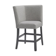 Picket House Furnishings Hester 8PC Counter Height Dining Set in Gray