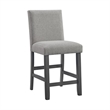 Picket House Furnishings Hester 8PC Counter Height Dining Set in Gray