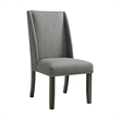 Picket House Furnishings Eve 5PC Dining Set in Charcoal-Table & Four Chairs