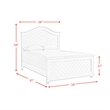 Picket House Furnishings Conaughey  Full Panel Bed in White
