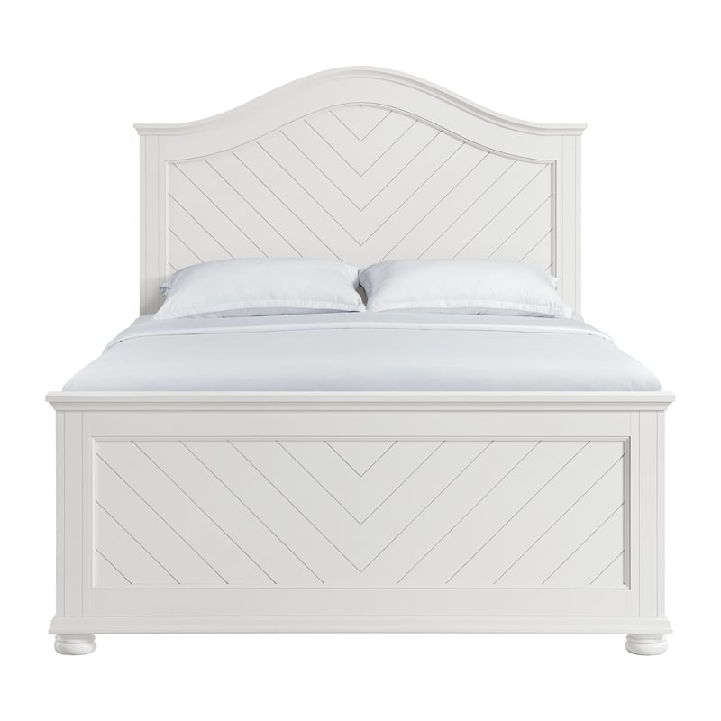 Picket House Furnishings Conaughey  Queen Panel Bed in White