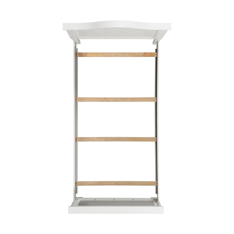 Picket House Furnishings Conaughey  Twin Panel Bed in White