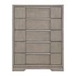 Picket House Furnishings Argo 5-Drawer Chest in Gray