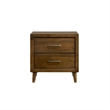 Picket House Furnishings Zuma 2-Drawer Nightstand in Walnut