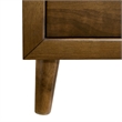 Picket House Furnishings Zuma 2-Drawer Nightstand in Walnut